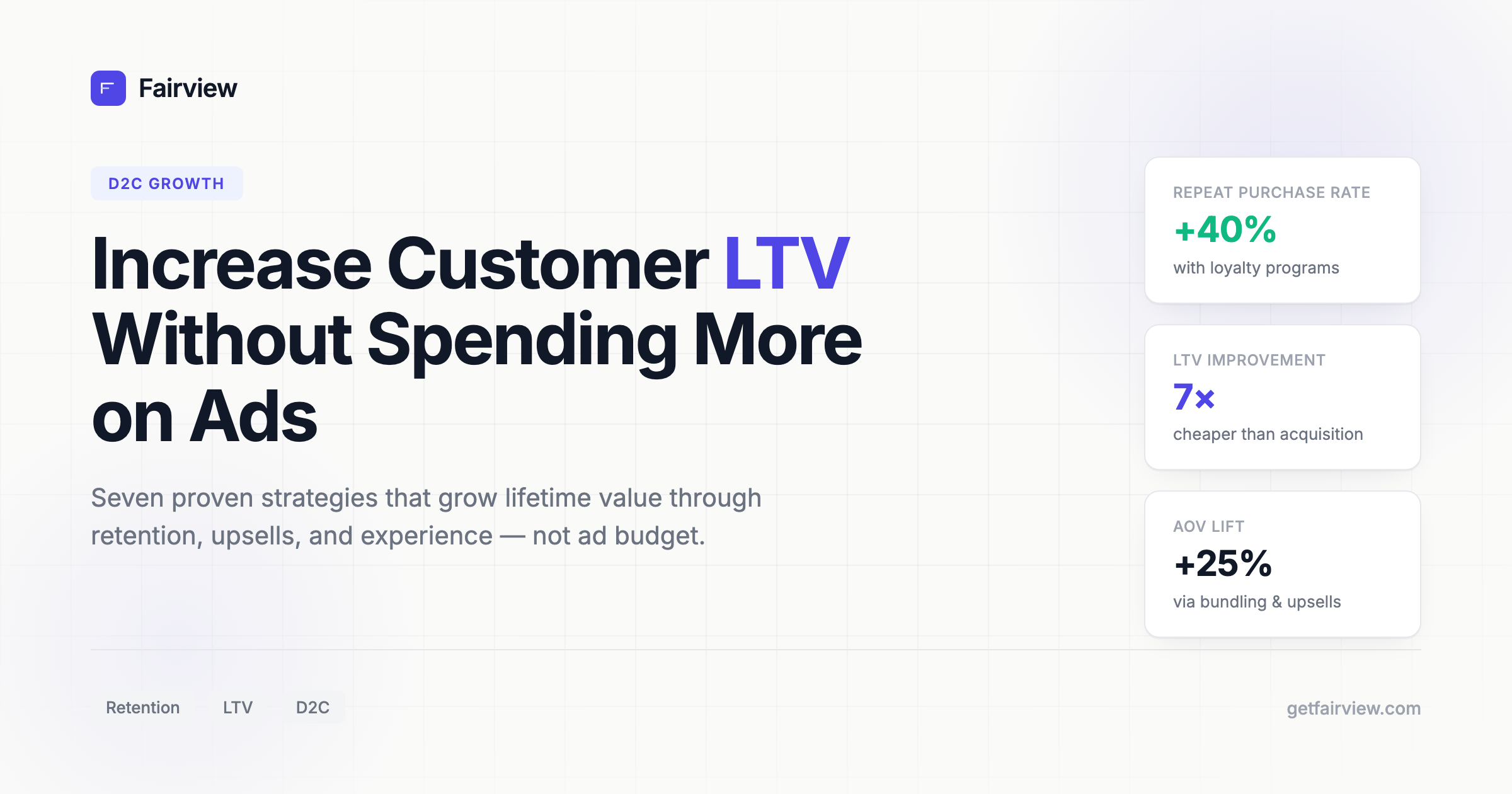How to Increase Customer LTV Without Spending More on Ads